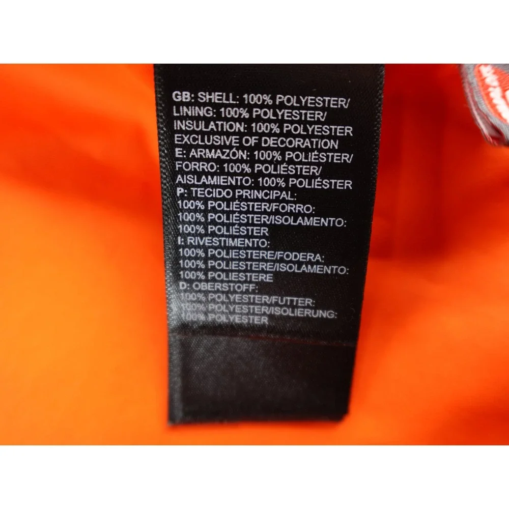 The North Face Mens‎ Puffer Jacket Orange M